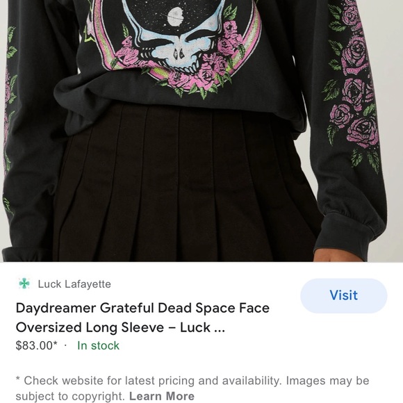 Grateful dead Daydreamer long sleeve - Picture 5 of 5